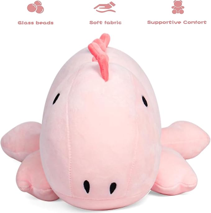 XYGยฎ Weighted Stuffed Animals, Pink Dinosaur 26", 5 lbs, Weighted Plush Animal, Cute Plush Toy Pillow, Soft Dino Plushie Gifts for Adults, Kids, Boys & Girls(66 CM)