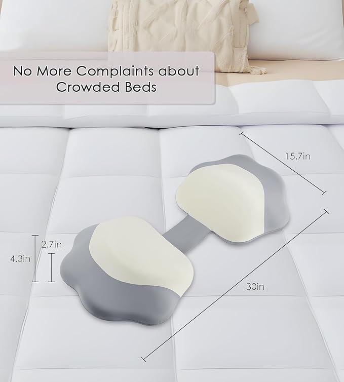 Pregnancy Pillows for Sleeping, Memory Foam Maternity Pillow Support for Back Belly HIPS, Adjustable Travel Wedge Pillow for Pregnant Women, Side Spleeping Pregnant Pillows with Velvet Cover