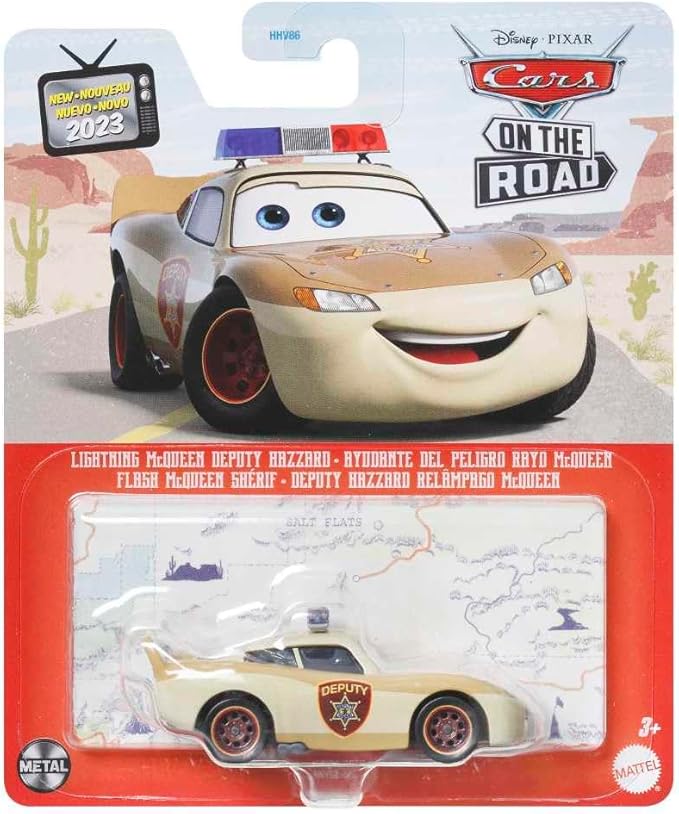 Disney Cars Disney Pixar Cars On The Road Lightning McQueen Deputy Hazzard