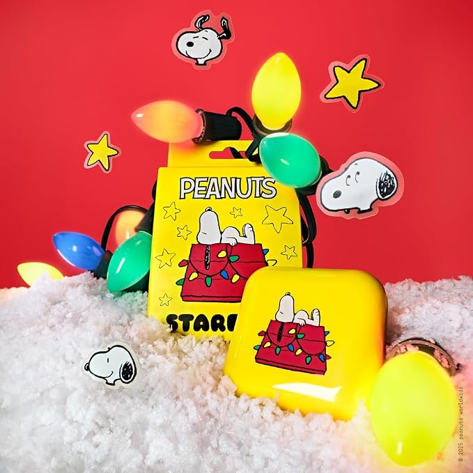 Starface Hydro-Star Pimple Patches + Big Sleepy Snoopy Compact, Absorb Fluid and Reduce Redness, Hydrocolloid, Vegan and Cruelty-Free Skincare (32 Count)