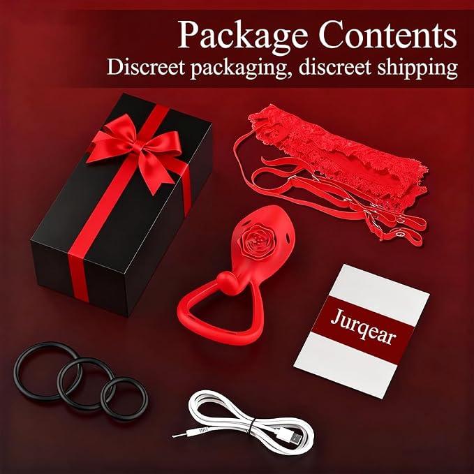 Couples Sex Toy Wearable Vibrator- Vibrating Panties for Women 9 Vibrations Modes Adult Toys, Women Sex Toys for Clitoral Stimulator G Spot Vibrator Cock Ring Remote Control Vibradores