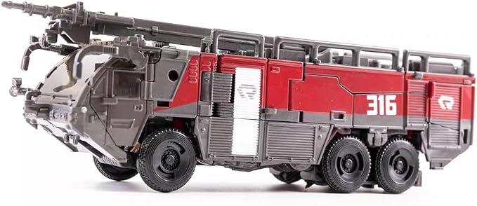 Deformation Robot Toys Car Model Action Figure Fire Engine Truck Gift for Boys Kids with Upgrade Kit