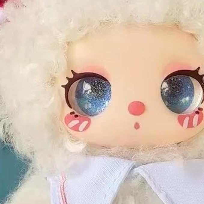 CALEMBOU Plush Doll Blind Box, 8.5'' Cute Stuffed Animal Plush Toys, Kawaii 1 of 6 Possible Mystery Collectible Toys Cute Soft Animals Charm Birthday Gifts (Liila's Lucky Cat Series)