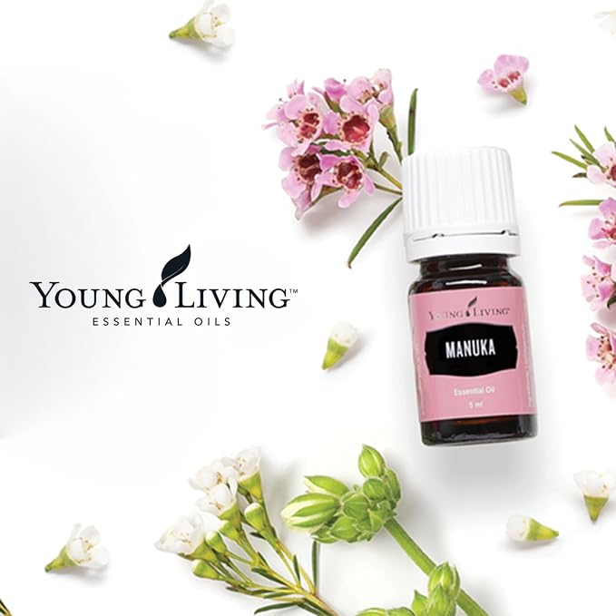 Young Living Manuka Essential Oil | 5 ml | Aromatherapy Diffuser | Skin Care Essential Oil for Nourishing Skin & Nails | Premium Quality for Topical Use
