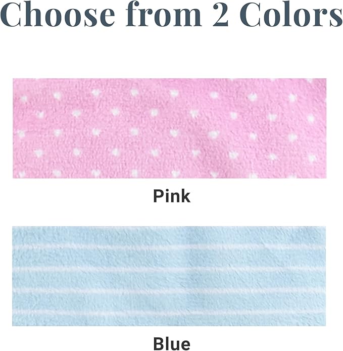 Let's Make Memories Personalized Pajama Bear - Stuffed Animal - Teddy Bear - Newborn - Baby - Kids - Pink