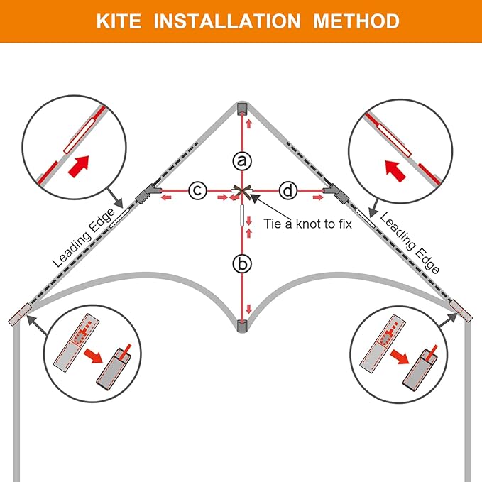 Kites for Kids and Adults, Easy to Fly for Beach, Single Line Kite Set for Beginners