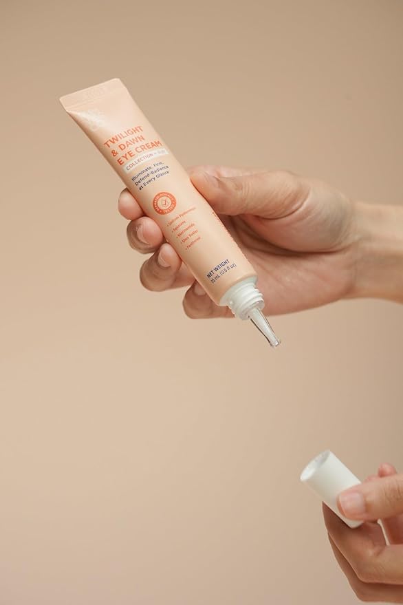 RUBY VIBE CO Hydrating Eye Cream, Eye Moisturizer & Eye Repair Cream with Niacinamide, Hyaluronic Acid, Shea Butter, Squalane & Panthenol, Night Eye Cream for All Skin Types. 15 ml