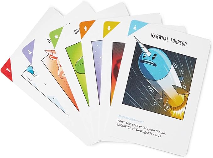 Unstable Unicorns Base Game - Competitive Award-Winning Card Game For Kids, Teens, Adults 2-8 Players, Family Game Night