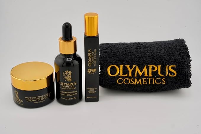 OLYMPUS Eye Contour Roll-On for Men – Caffeine & Eyeseryl Technology – Reduces Under Eye Bags & Dark Circles – Cooling, Fast Absorbing – 10ml