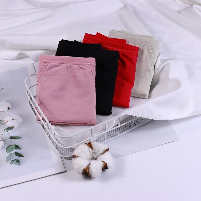 Demifill Teen Girls Period Underwear Cotton Soft Women Panties For Teens Briefs