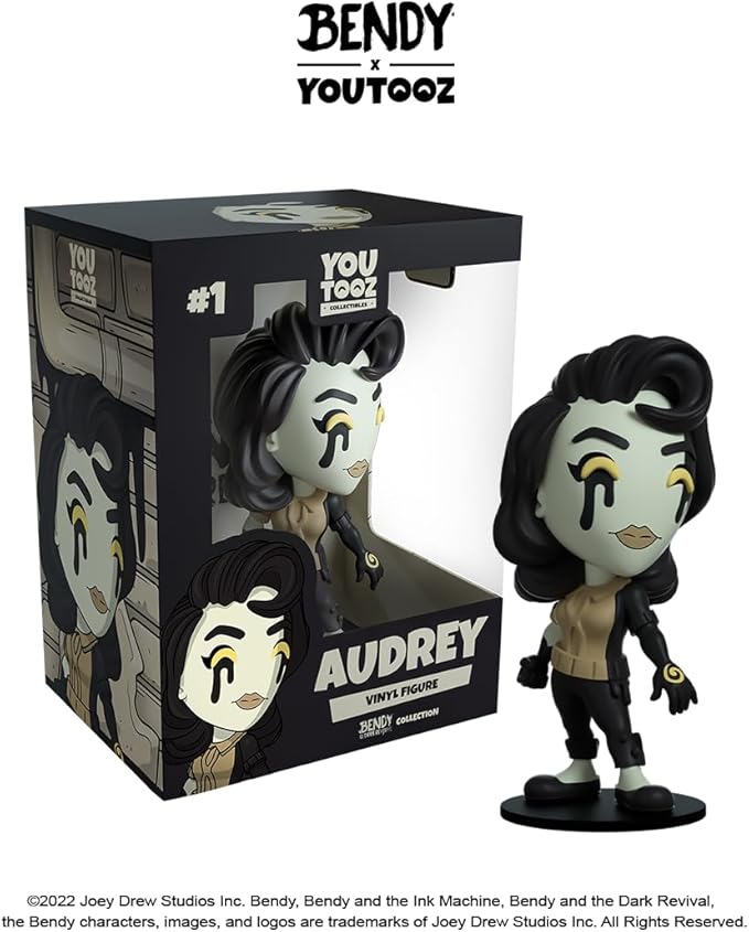 Youtooz Bendy Audrey 4.8", Collectible Vinyl Figure from Bendy The Dark Revival Collection