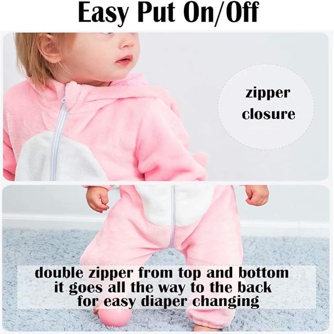 Baby Animal Costumes Unisex Toddler Outfit Halloween Dress Up Romper