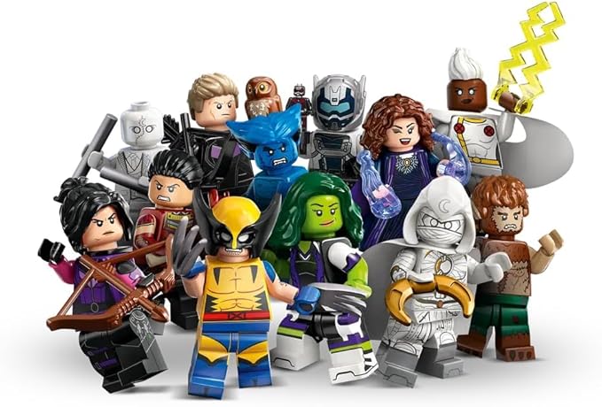 LEGO Marvel Series 2 Minifigure: Hawkeye with Purple Maleficent Cape - Superheroes 71039