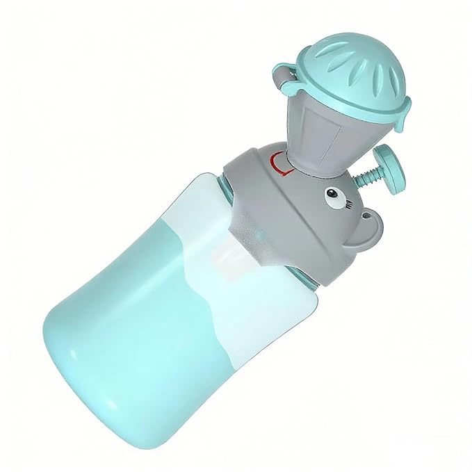 Portable Toddler Urinal for Boys 10oz-Travel Potty with Leak-Proof Design for Car, Road Trip, Camping & Emergency | Easy to Clean Pee Bottle for Kids, Little Boys Potty Training Urinal