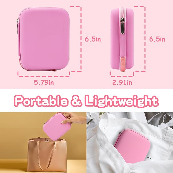 28 in 1 Baby Healthcare and Grooming Kit, Infant Baby Nursery Kit Electric Nail Trimmer Set with Gas Colic Passer Nasal Aspirator Nail Clipper Hair Brush Comb for Newborn Girls Boys (Pink)