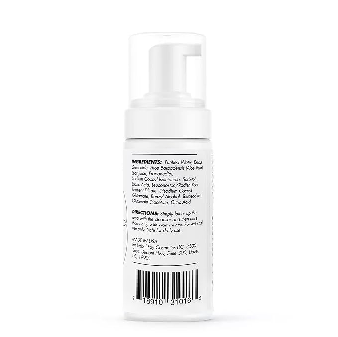 Isabel Fay ph Balanced Feminine Intimate Foam Wash gentle and safe for sensitive skin