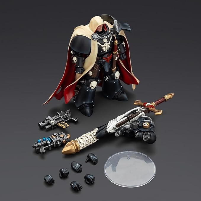 JOYTOY Warhammer 40,000 The Horus Heresy 1/18 Action Figure Chaos Space Marines Cypher, Lord of The Fallen Collection Model Birthday Gifts