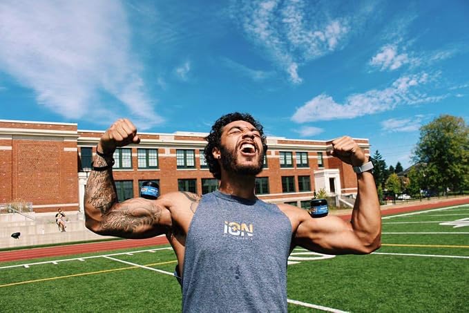 6 Ct. Case iON Performance Athlete Warmup Muscle Rub with Cayenne, Creatine, Shea Butter, Orange Essential Oil, Coconut Oil (MCT) Perfect for pre-Game Sport Muscle Massage. Better Than ICY Hot