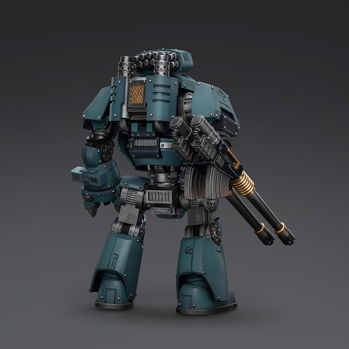 JOYTOY OYTOY Action Figure 1/18 Strife Sons of Horus Contemptor Dreadnought with Gravis Autocannon Collection Model Birthday Gifts 11.81 Inches