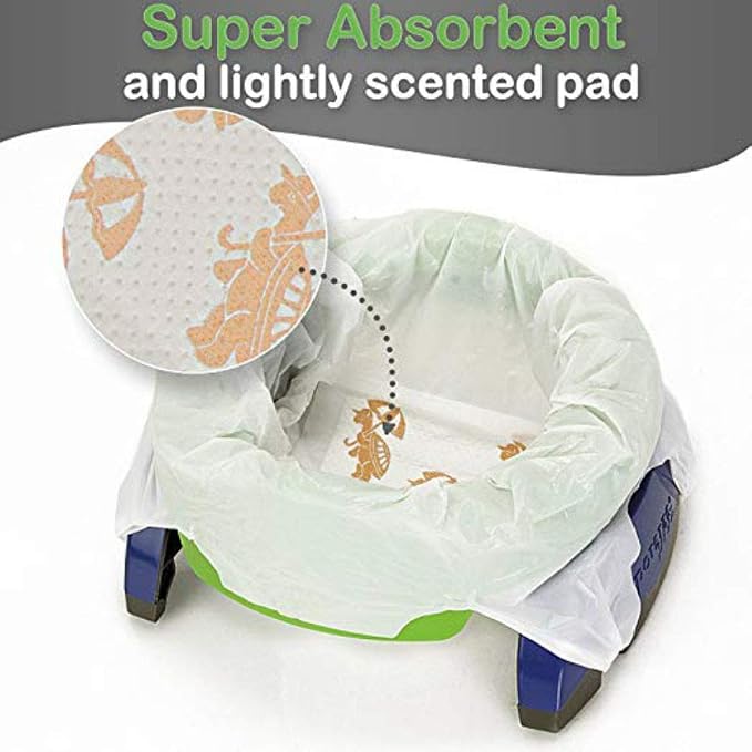 Kalencom Potette Plus Liners - 90 Liners, Pack of 3