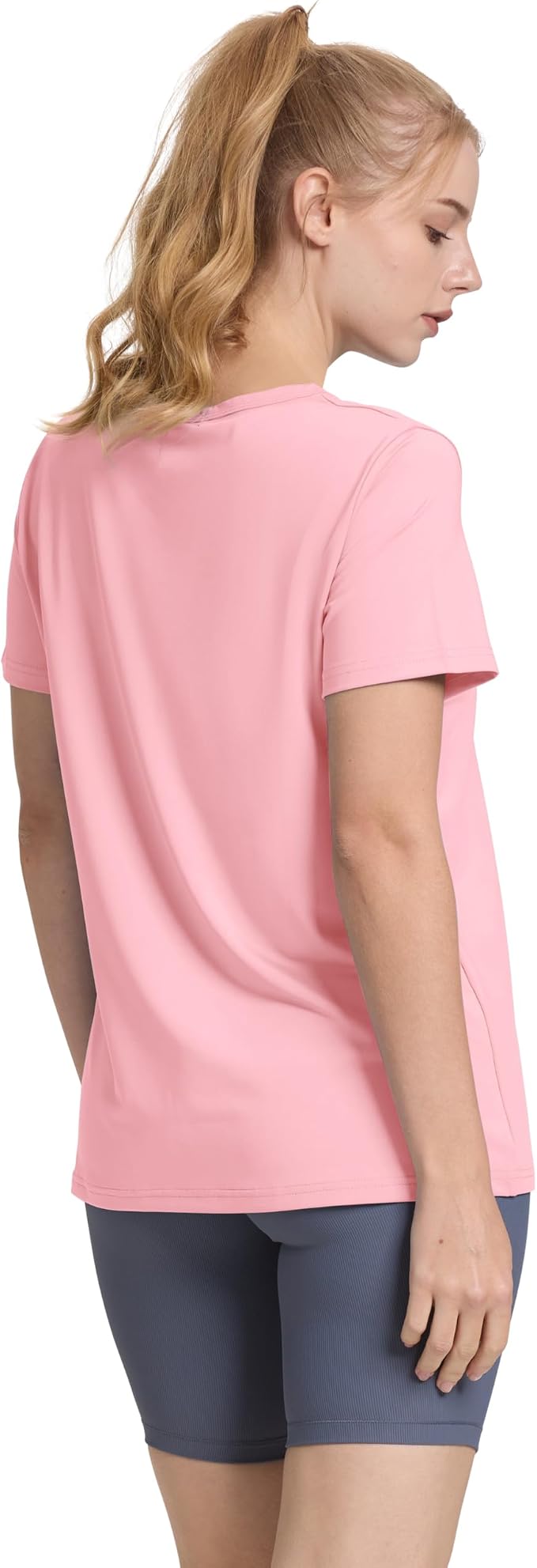 OFEEFAN Workout Tops for Women UPF 50+ Breathable Quick Dry Loose Fit T Shirt Outdoor Yoga Running Hiking Gym Tee Top
