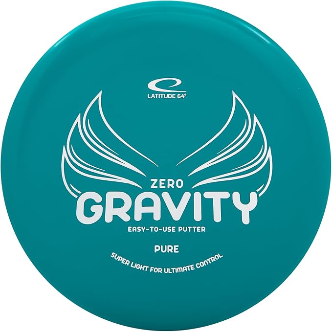 Latitude 64 Gravity Disc Golf Starter Set | 3 Piece Disc Golf Set | Pure, Fuse, Explorer | Lightweight, Floating Plastic for Longer Flights | Perfect for Beginners | 120-130g (Colors May Vary)