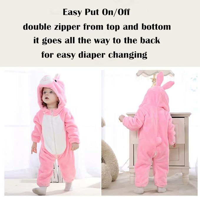 Baby Animal Costumes Unisex Toddler Outfit Halloween Dress Up Romper