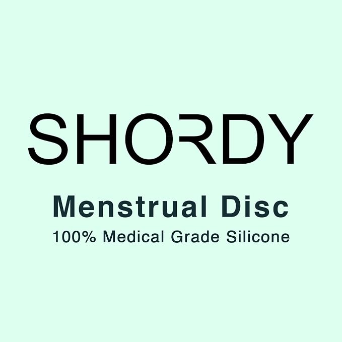 SHORDY Reusable Menstrual Disc (Large), 100% Medical-Grade Silicone, Flexible & Leak-Free Period Disc, Eco Friendly Feminine Hygiene & Care | Tampons, Pads & Cups Alternative (Green)