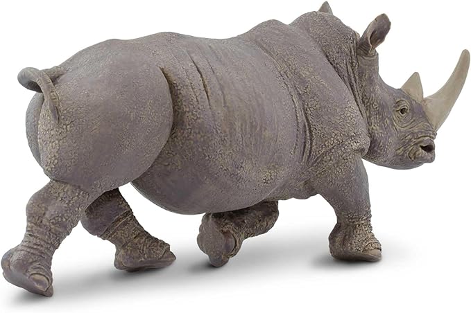 Safari Ltd. White Rhino Figurine - Detailed 12.5" Plastic Model Figure - Fun Educational Toy for Boys, Girls & Kids Ages 1+