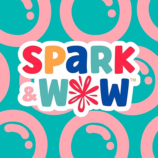 Spark & Wow Sensory Wall Toddler Mirror | Large | 9 Bubbles | for Ages 6m+ | Easy-to-Clean Acrylic | Stimulate Cognitive Development