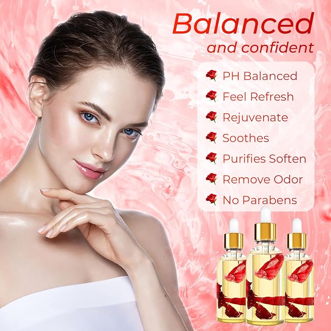 Yoni Soap Bars & Natural Yoni Oil Set, Natural Yoni Oil Vaginal Wash for Women Feminine Wash Vaginial Deodorants pH Balance, Eliminates Odor, Feminine Oil 30ml/1 oz, 2Pcs 3.53 oz Vaginal Care Soap