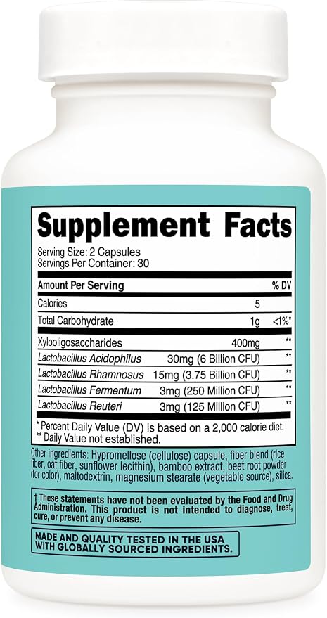 Nutricost Vaginal Probiotic for Women (10 Billion CFU) 60 Capsules | GMO-Free, Gluten-Free, 30 Servings