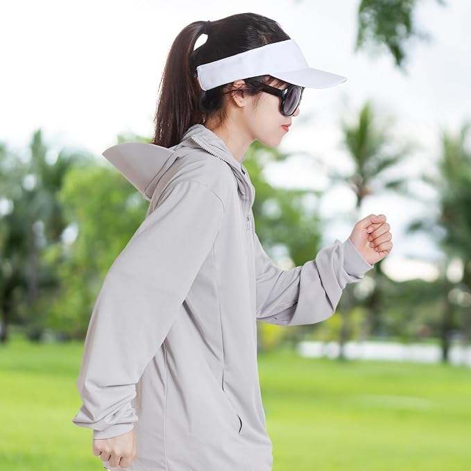 Marrywindix 1 Piece of Sport Wear Athletic Visor Sun Sports Visor Hat Visor Adjustable Cap for Women and Men