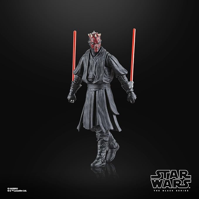 STAR WARS The Black Series Darth Maul, The Phantom Menace Collectible 6 Inch Action Figure
