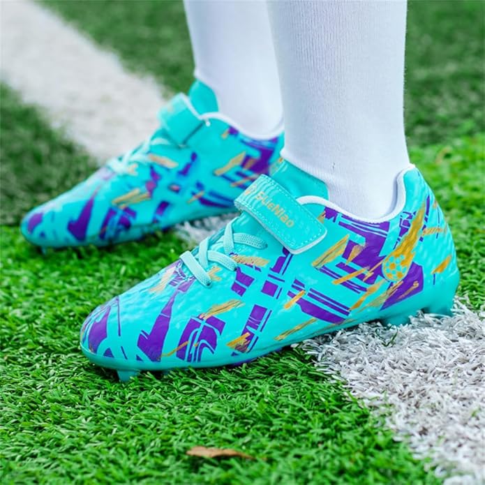 Kids Soccer Shoes Boys Football Cleats Professional Athletic Outdoor Trainning Football Shoes Youth Girl Turf Soccer Cleats