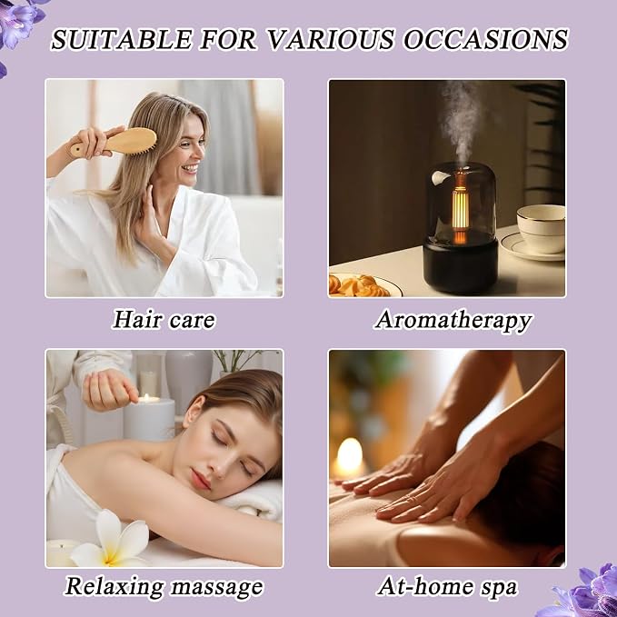 Body Massage Oil,8.8 fl oz Lavender Essential Oil for Sore Muscles & Stiffness,Massage Oil for Massage Therapy Naturally Lavender Oil Scented Spa Quality Oils for Soothing