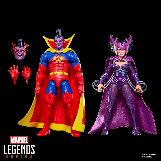 Marvel Legends Series X-Men Deathbird & Marvel’s Gladiator Two-Pack, 2 Comics-Inspired Collectible 6-Inch Scale Action Figures