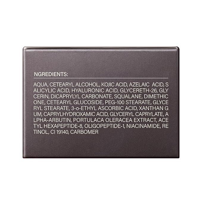 BOLI Kojic Acid Eye Cream, Salicylic acid Niacinamide Peptides for Puffy Bags Fine Lines Dark Circles, Under Eye Cream (1.05 oz)
