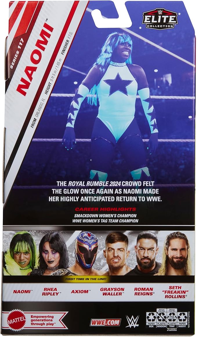 WWE Naomi Elite 117 Toy Wrestling Action Figure