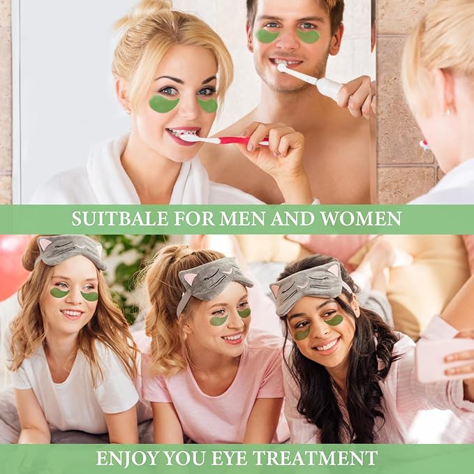 Under Eye Patches, 30 Pairs Aloe Vera Eye Mask for Dark Circles, Puffy Eyes, Wrinkles,Skincare for Women and Men