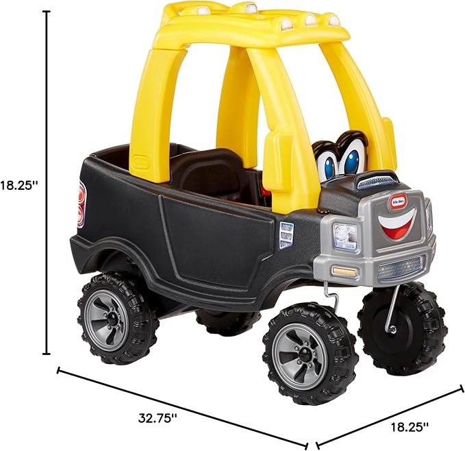 Little Tikes Cozy Truck Ride-On - Black