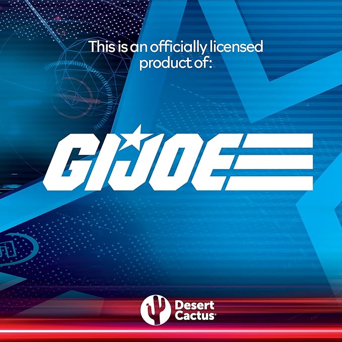 Desert Cactus GI Joe Poster 24 x 36 inch Room Office Décor Decoration Official Fan Gear (24x36,Design 1)