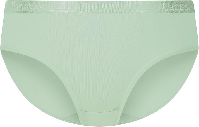 Hanes Girls' Period Underwear Boxer Briefs, Comfort Period Boxer Brief Panties for Girls, Moderate Protection
