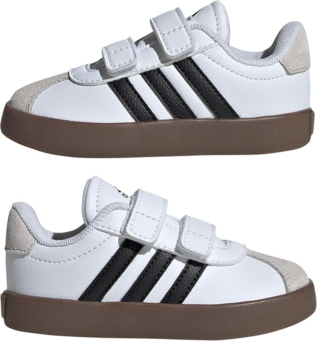 adidas Kids' VL Court 3.0 Hook & Loop Shoe