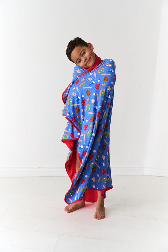 Little Sleepies Two-Piece Pajama Set for Boys & Girls, Soft Viscose from Bamboo Toddler Pajamas for Kids, Family Matching PJs