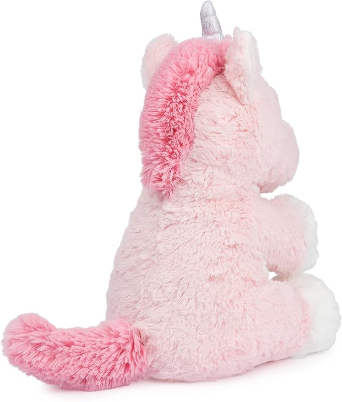GUND Baby Alora The Unicorn Animated Plush, Singing Stuffed Animal Sensory Toy, Sings ABC Song and 123 Counting Song, Pink, 11”