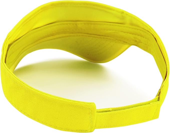 Zando 3.2" Structured Brim Visor Hats for Women, UPF 50+, Golf/Tennis | 3.2"Structured Brim Adds Sun Coverage, Steady View, Quick-dry Sweatband, Open-Top Ponytail Fit, Adjustable Fit & Lightweight