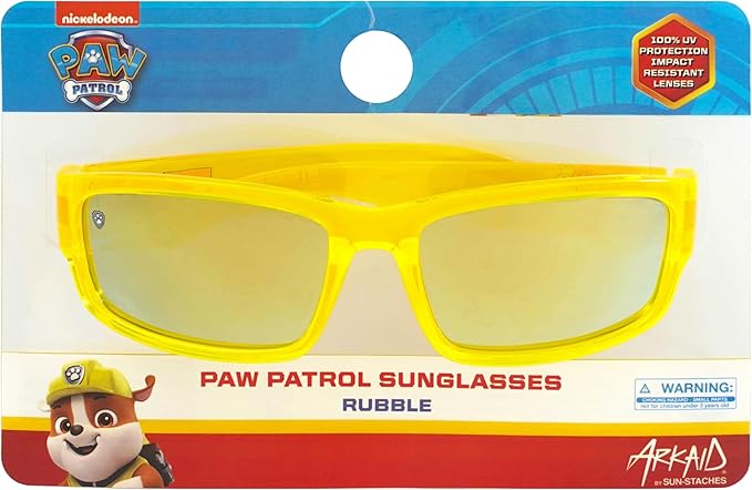 ARKAID PAW Patrol Boys Sunglasses | Chase, Marshall and Rubble | Safe UV400 | One Size Fits Most Kids