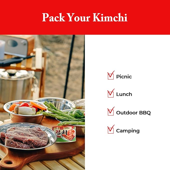 Wang Korean Canned Kimchi, 5.64 Ounce, Pack of 12