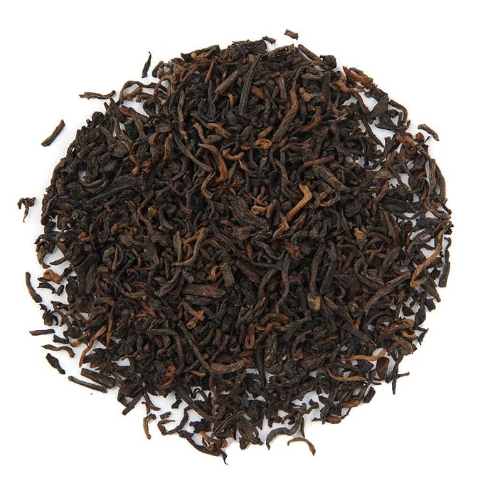 Organic Positively Tea Company, Yunnan Black Tea, Loose Leaf, 16 Ounce